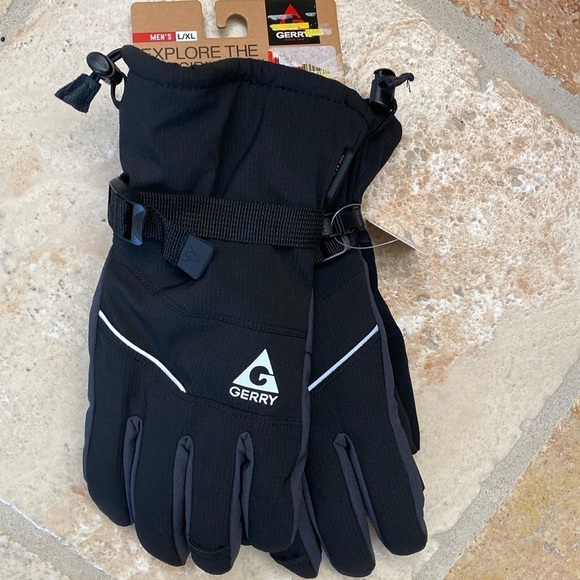 NWT Gerry Cold Weather Activity Gloves Men’s 3M Thinsulate Water resistant  L/XL - Picture 1 of 11